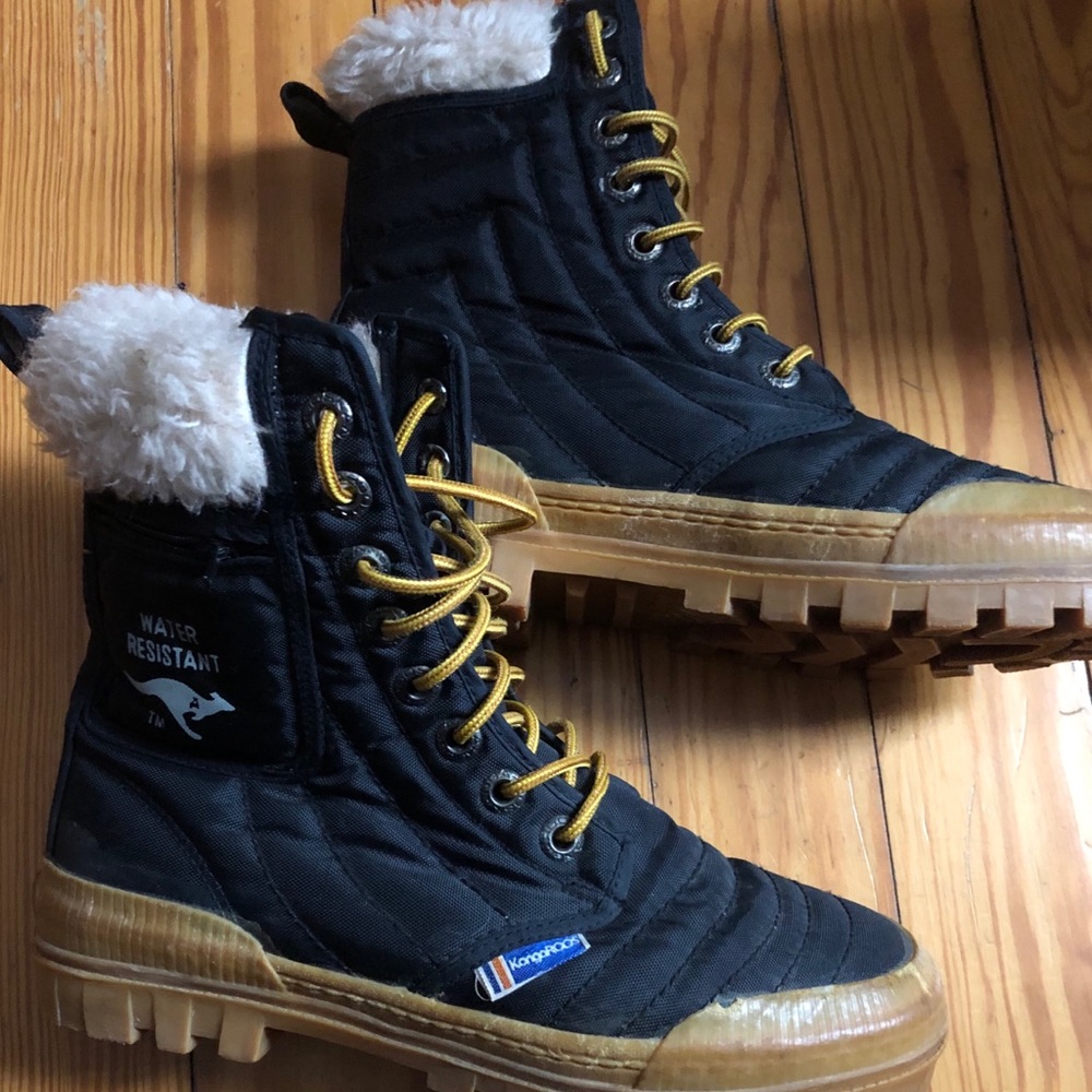 80s vintage KangaROO waterproof boots